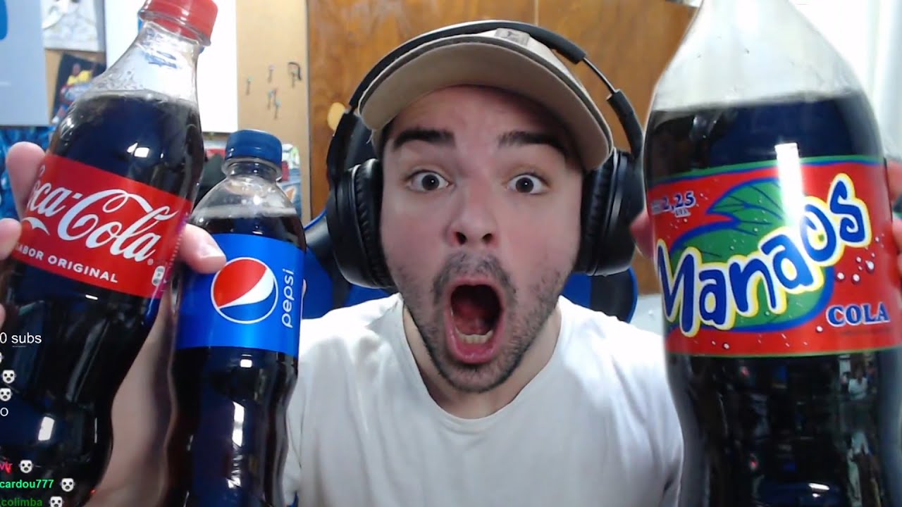 probando gaseosas argentinas !!!!