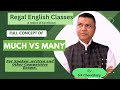 Much vs Many by S K Choudhary