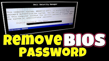 How to Remove BIOS Password on Windows pc  (100% Working Method) 💯👍