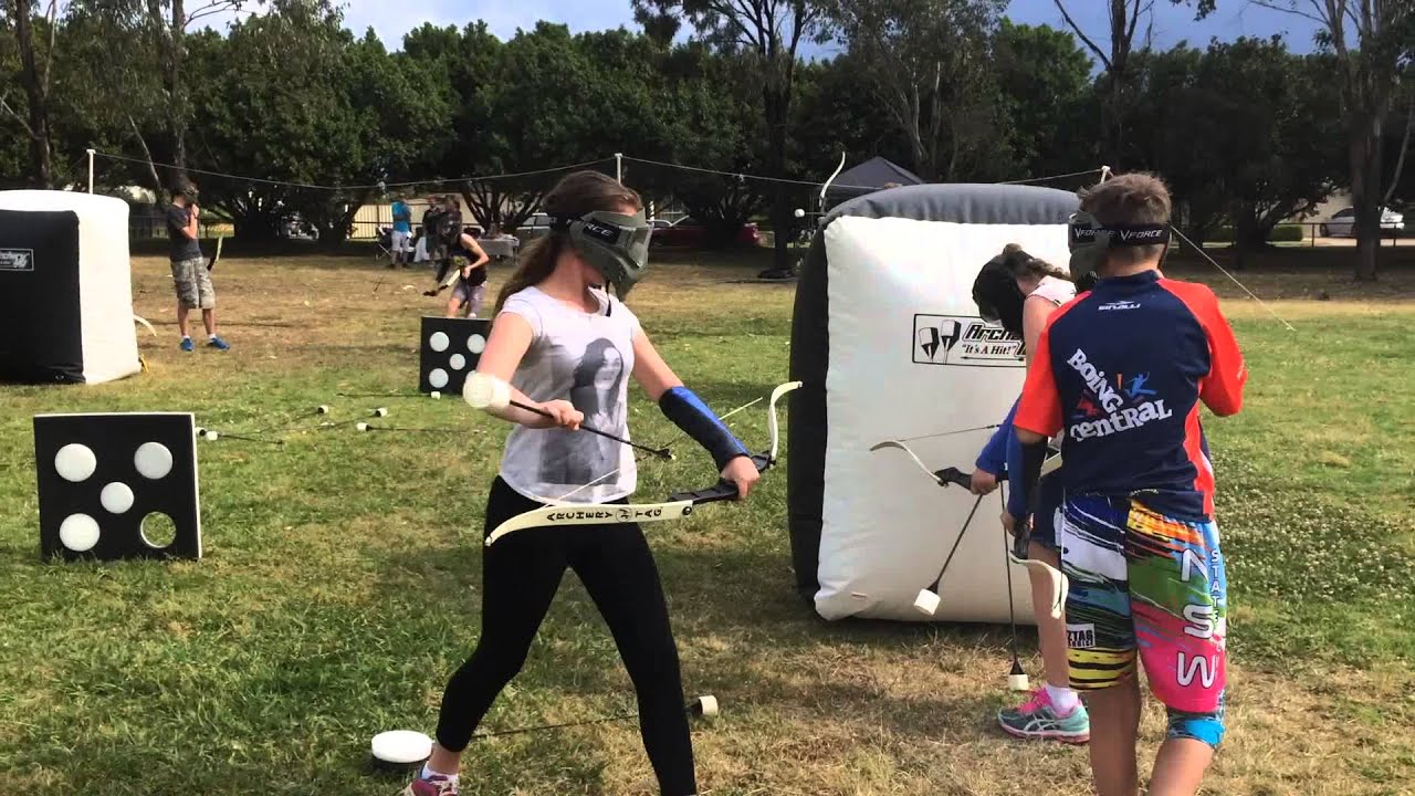 Unstoppable Archery Tag Combat Action for Jake's Birthday