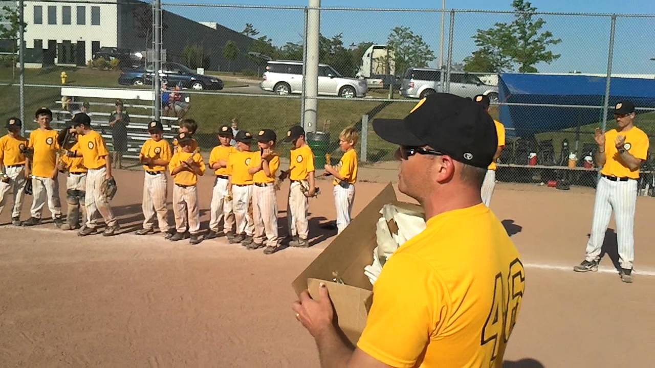 Mississauga North Tigers, Champions of Vaughan Baseball Tournament