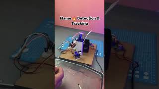 ktronic110 Flame Detection and tracking system using Arduino Nano Servo #factidea #factideaspicture