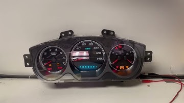2008-2011 BUICK LUCERNE USED DASHBOARD INSTRUMENT CLUSTER TEST