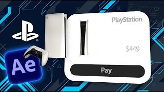 🔥 Creating a PS5 Apple Pay Animation in After Effects