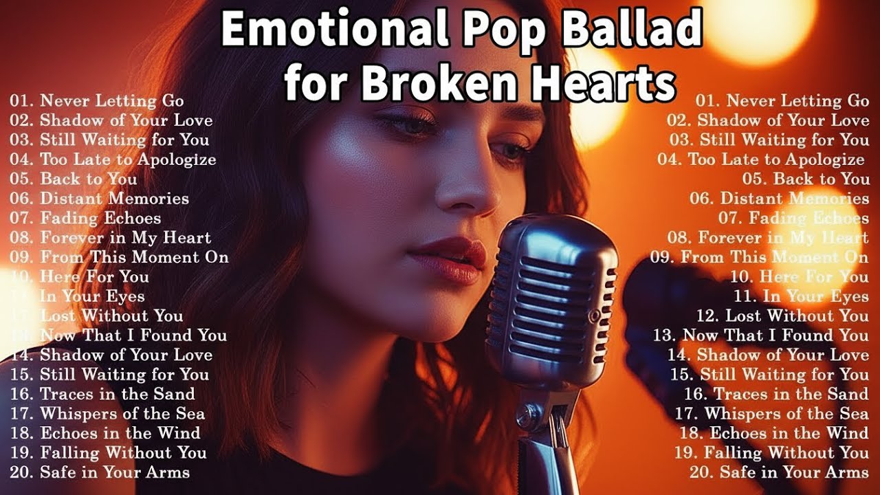 Sad Romantic Love Song | Emotional Pop Ballad for Broken Hearts, Sad Romantic Ballad