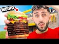 Trying WEIRDEST Fast Food Items in the World