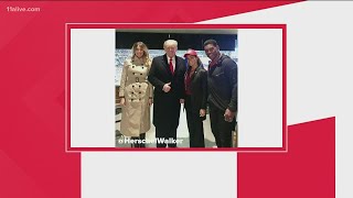 Donald Trump And Herschel Walker Make World Series Appearance In Atlanta