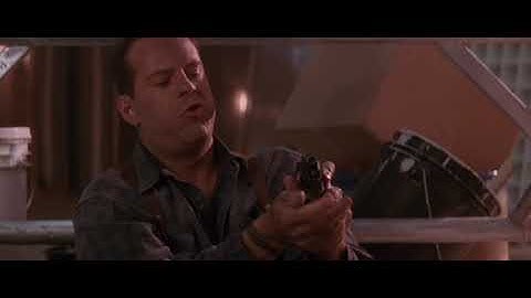 Die Hard 2 - Part 3 of 3 - Bad guys in stolen white painter clothes to disguise as painters