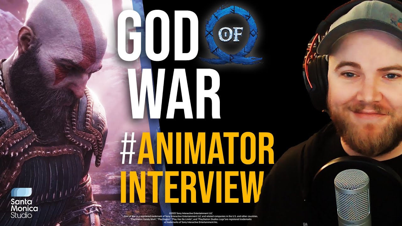 GOD OF WAR [Интервью с аниматором] Советы, как получить работу мечты на Sony Playstation!