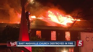 Eastminster Presbyterian Destroyed By Fire