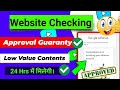 Live website checking for adsense approval in 24 hrssandeep blogging tips google adsense approval