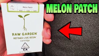 This MELON PATCH Had Me OMEGA LEVEL FADED | First Time Trying A RAW GARDEN Live Resin Cart!! #1