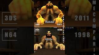 13 years apart graphics - Zelda Ocarina N64 vs 3DS #comparison #shorts