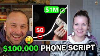 This Insurance Sales Phone Script Made Me $100,000 ft. Caroline Trecartin | Ep37