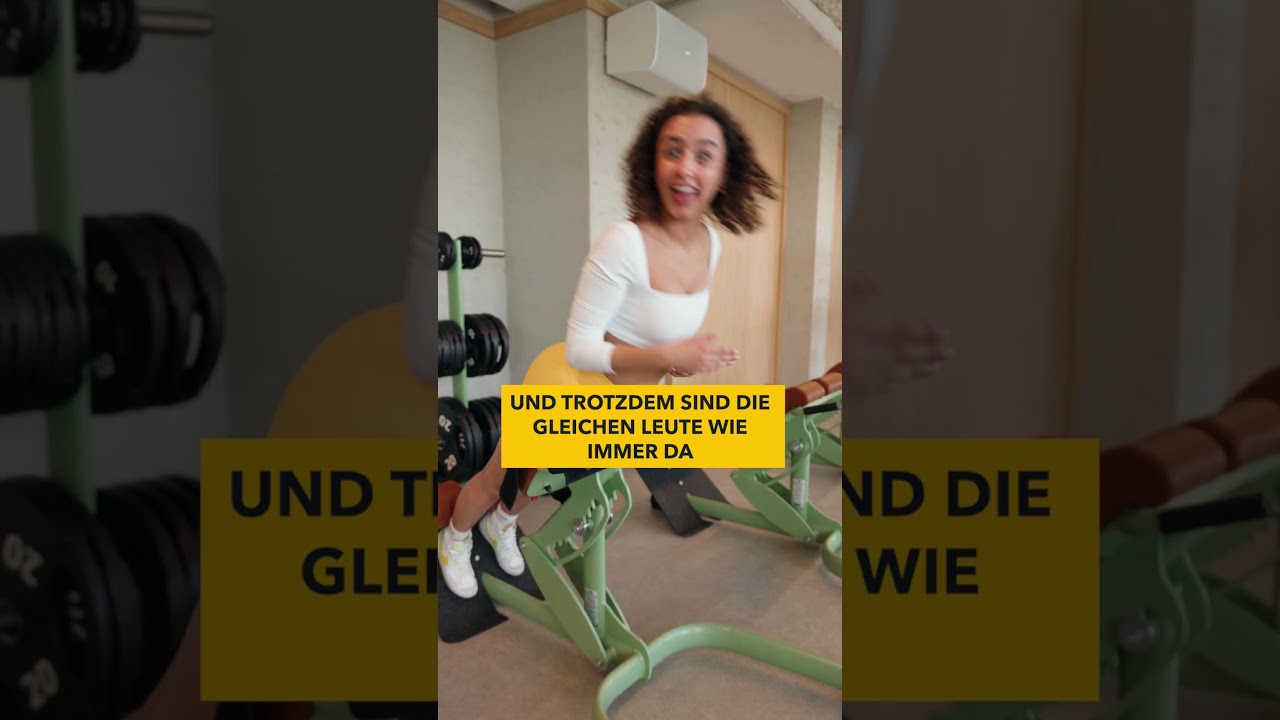 Warum sind IMMER die gleichen Leute im Fitnessstudio? 