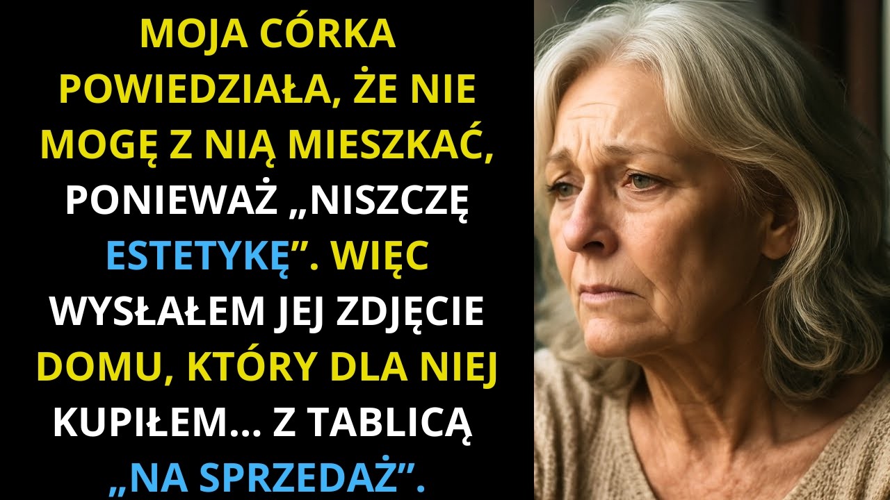 Kupiłam dom jej marzeń i postawiłam znak „NA SPRZEDAŻ”  Reakcja córki była bezcenna!