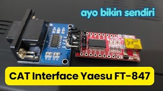 Building a Yaesu FT-847 CAT Interface! Satellite Ground Station
