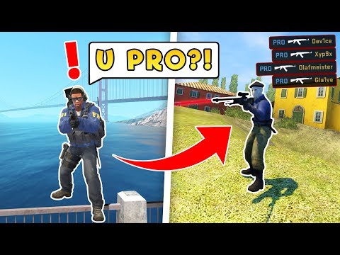 I Pretended to be a *PRO* in Matchmaking (CS:GO) - I Pretended to be a *PRO* in Matchmaking (CS:GO)