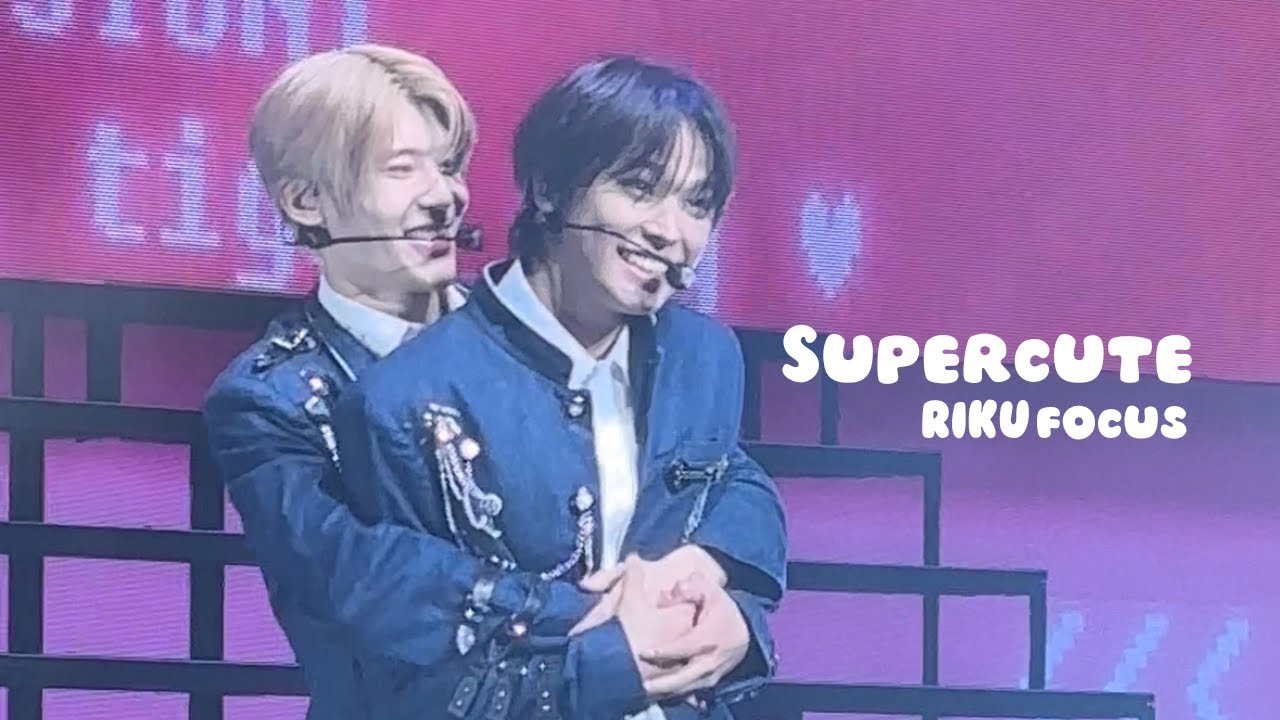 [fancam] NCT WISH - Supercute RIKU focus 250404