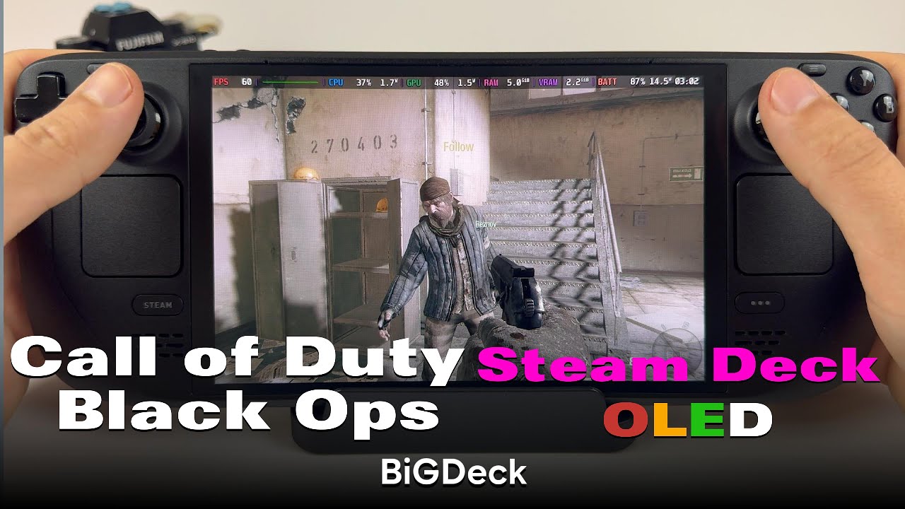 Call of Duty: Black Ops on Steam Deck OLED - Max Settings & 60 FPS ...