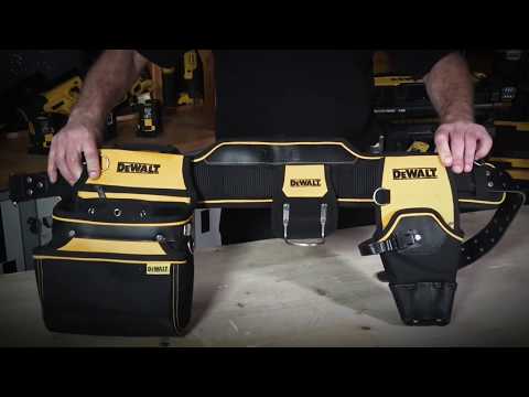 Обзор на пояс строительный DeWalt DWST1-75552