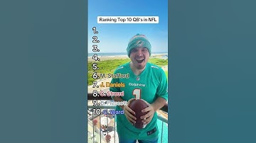 Ranking Top 10 QB’s in NFL #nfl #nfltrending #nflviral #nflfootball #nflrankings