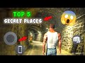 Top 5 secret places  in indian bike driving 3d  nk gaming yt 