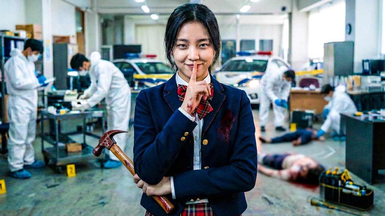 An innocent schoolgirl is a serial killer, Leaving the whole police force in fear