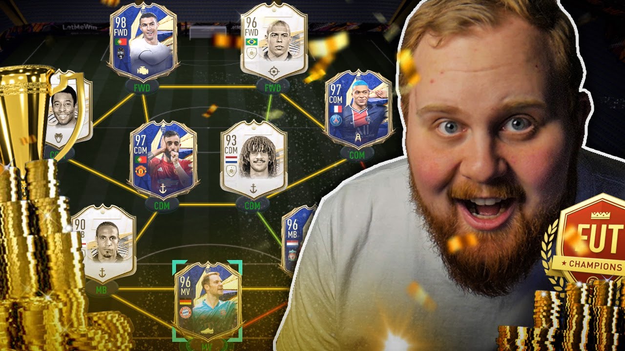 MÖTER OLLES LAG FÖR 60 MILJONER COINS!! *98 TOTY RONALDO & PRIME 96 RONALDO* - FIFA 21 SVENSKA