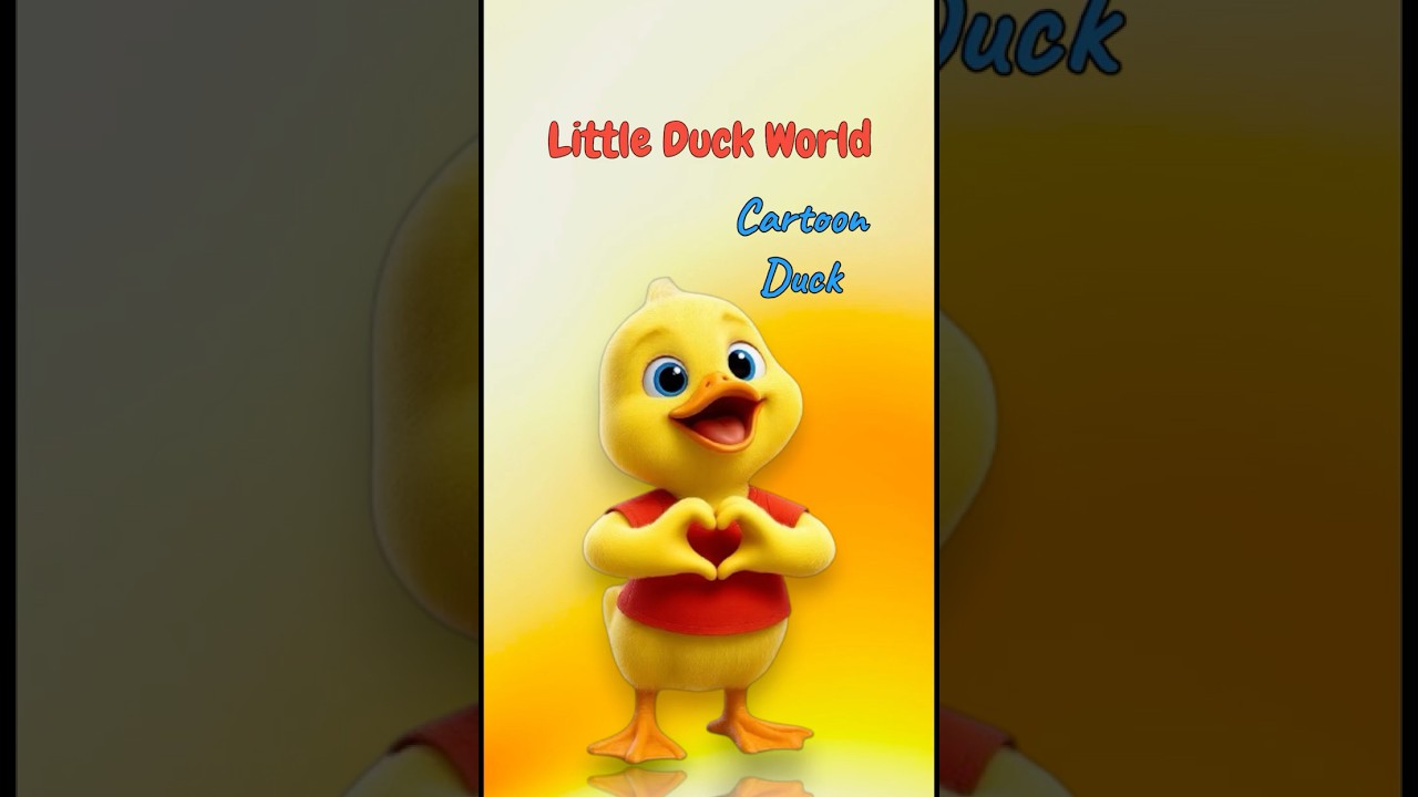 Cartoon Duck 🦆 Learning to Walk on Crutches | Little Duck World