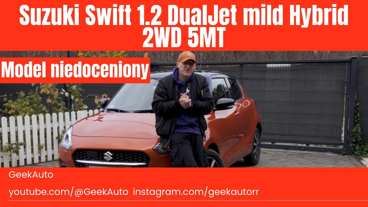 Robert Testuje - [Suzuki Swift 1.2 DualJet]