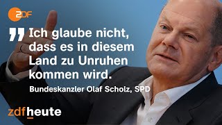 PK mit dem Bundeskanzler: Scholz kündigt weitere Entlastungen an | Bundespressekonferenz