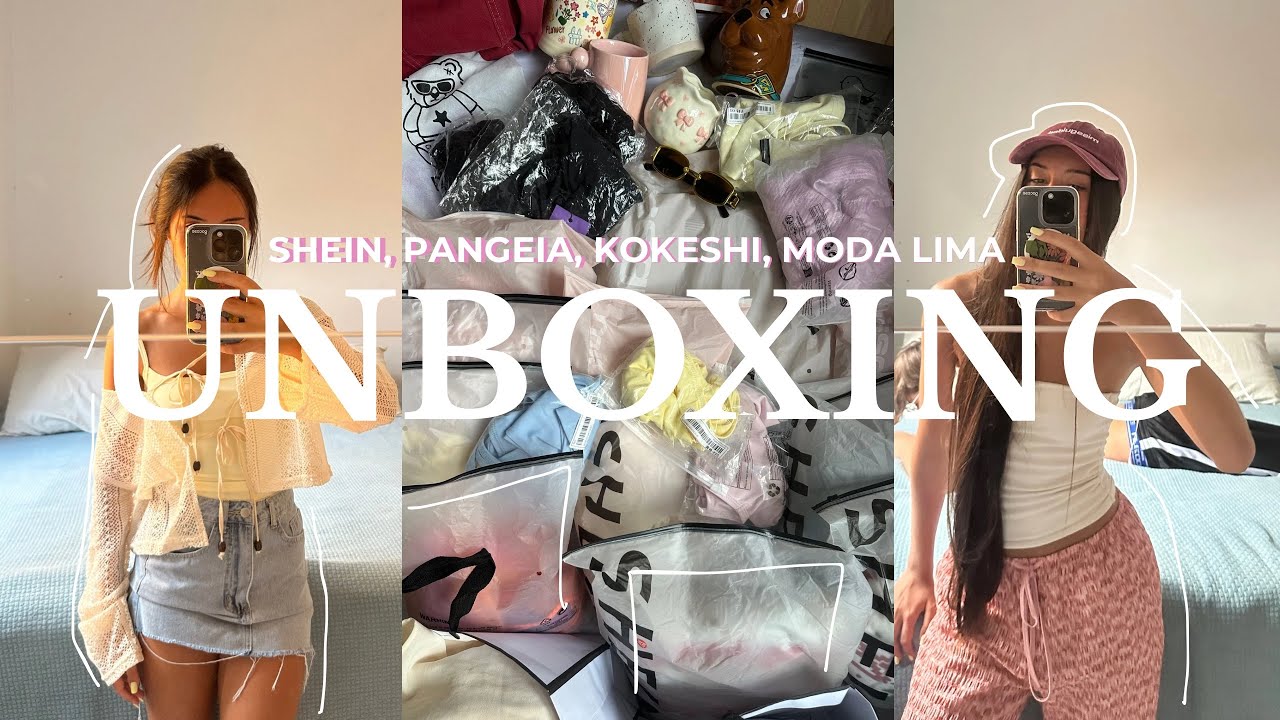 UNBOXING: shein + pangeia + moda lima 