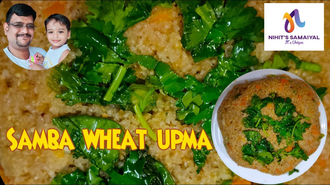 SAMBA WHEAT RAVA UPMA / SAMBA RAVA UPMA / HEALTHY