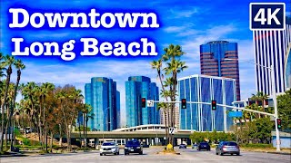 Driving in Downtown Long Beach [4K] | Los Angeles to Long Beach California 2026 | Scenic Drive