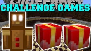 Minecraft: GINGERBREAD MAN CHALLENGE GAMES - Lucky Block Mod - Modded Mini-Game screenshot 3