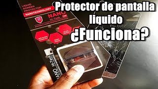 wooooo Cuidado protector de pantalla liquido ¿ Funciona ?