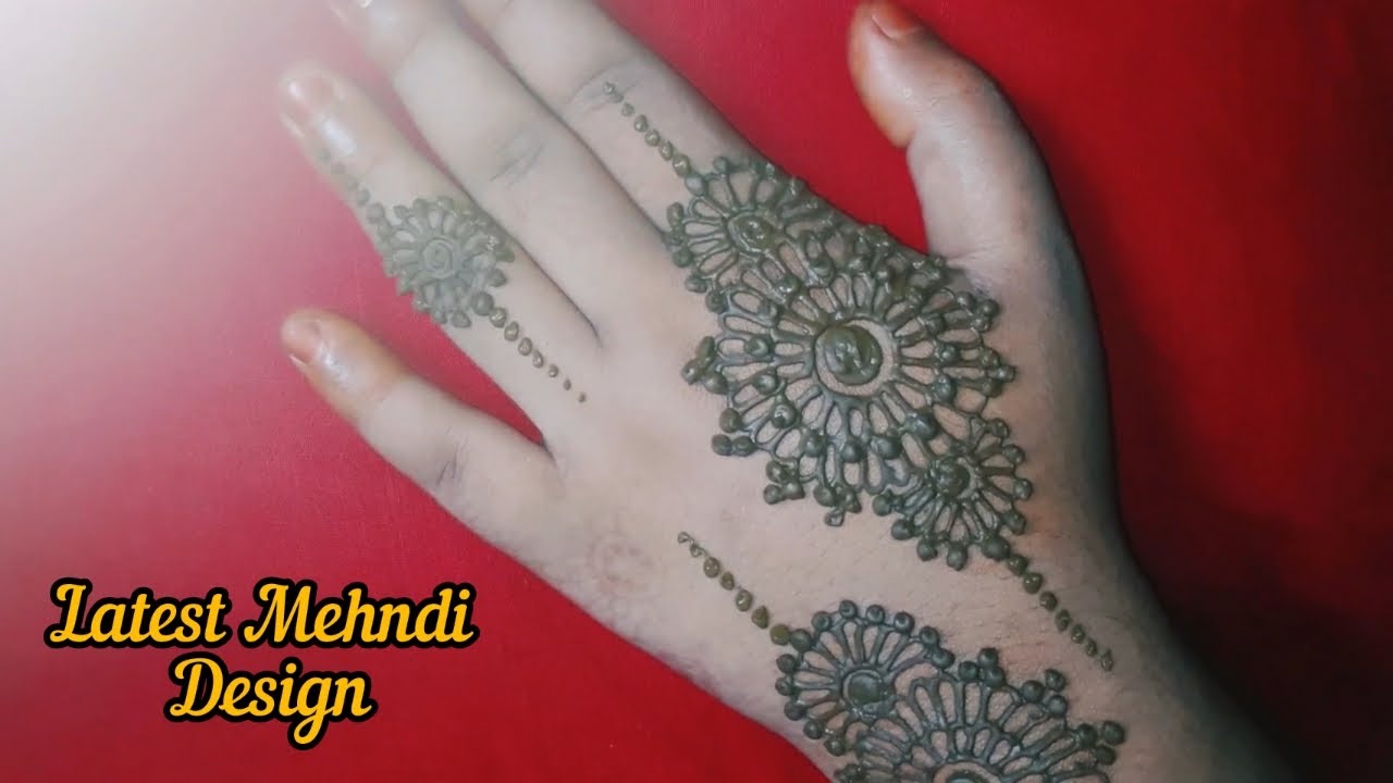 Latest Mehndi Design||New Megha Mehndi Design By Megha|| - YouTube