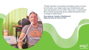 Dave Asprey Bio-Hacking Conference | Featured Tech Hall Bio-Hack: NanoVi