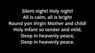 Silent Night (Gruber) - Tenor - in A