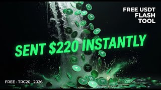 Tested a free USDT flash tool overnight — here's what I discovered!