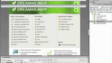 Macromedia Dreamweaver 8 Essential Training chap6