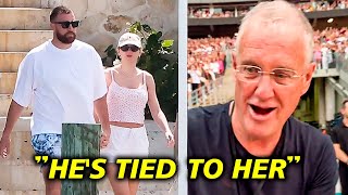 Taylor Swift's Father Gets Emotional as Travis Kelce Stands Up for His Daughter