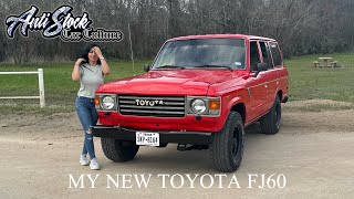 WE GOT A TOYOTA FJ60 LAND CRUISER!! (NEW DAILY)