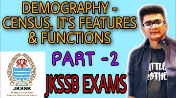 DEMOGRAPHY - CENSUS, IT