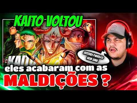 (MUITAS PERGUNTAS E NEM UMA RESPOSTA ) REACT Caos & Harmonia (Jujutsu Kaisen: Módulo) - Kaito