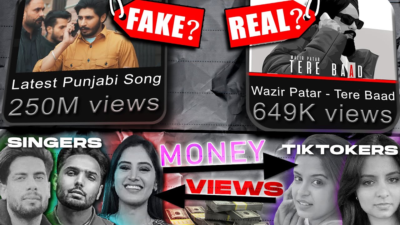 How Punjabi Industry Works | Fake Views Vs Real Views | New Punjabi Songs 2021 | LIVE RECORDS