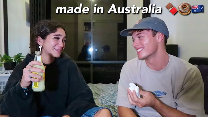 probando cosas típicas de AUSTRALIA!!