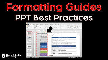 PowerPoint Best Practices Using Formatting Guides