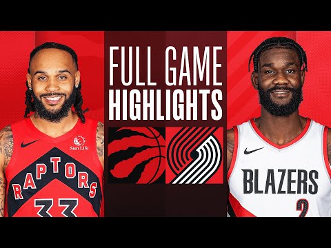 RAPTORS at TRAIL BLAZERS | FULL GAME HIGHLIGHTS | March 9, 2024